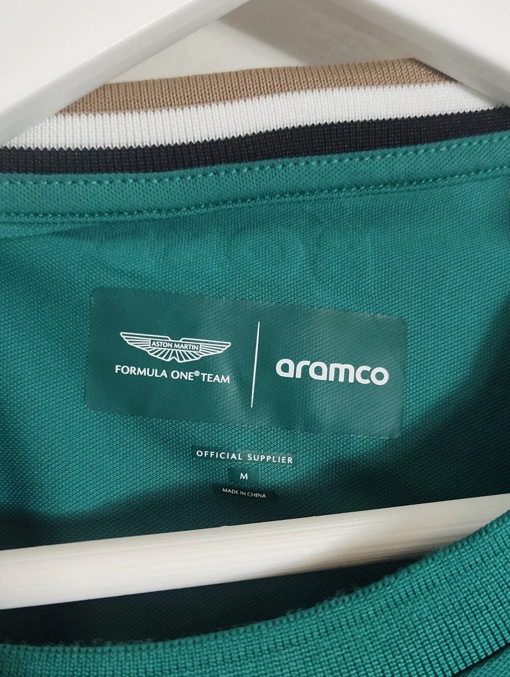 Green Aston Martin Aramco F1 2024 BOSS Men’s Team Racing T-Shirt
